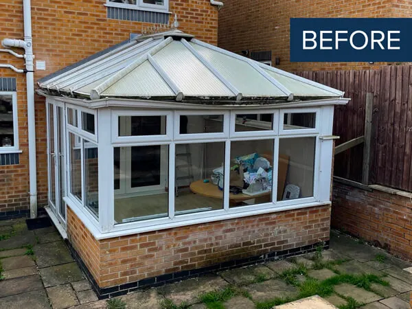 Conservatory Upgrades & Renovations Before