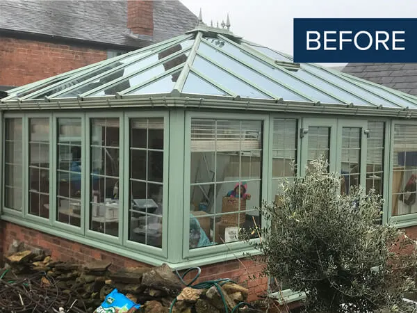 Conservatory Upgrades & Renovations Before