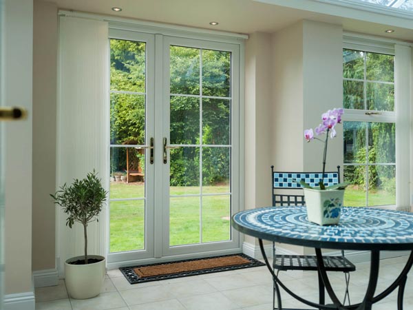 French Doors In Orangerie